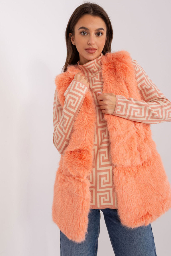 orange - Gilet model 186701 AT U704-186701