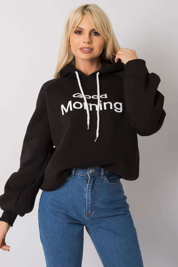 black - Sweatshirt model 160772 Ex Moda U704-160772