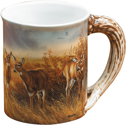 Wild Wings Sculpted Mug Meadow Mist Whitetail R557-1001485