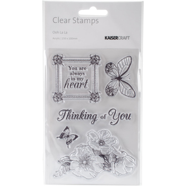 Ooh La La Collection Clear Acrylic Stamps N274-FC01362746