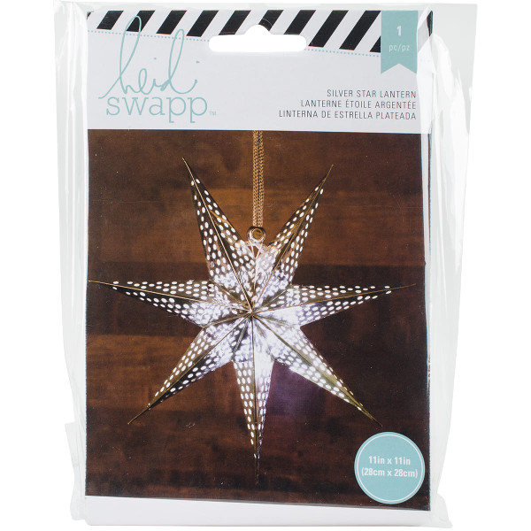 Paper Lanterns Small 7 Point Silver N274-FC01405683