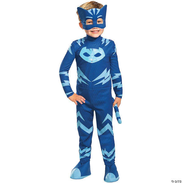 Kids Deluxe PJ Masks Catboy Costume with LightUp Chest 46 N274-MR01DG100209L