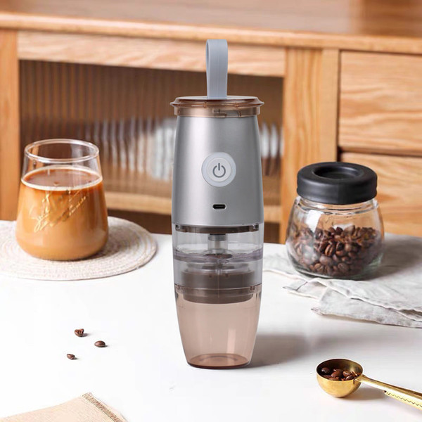 Portable Electric Coffee Grinder with 5 Precise Grind Settings USB Charging Automatic Coffee Bean G K484-FQZHE_NGQ6MSJN
