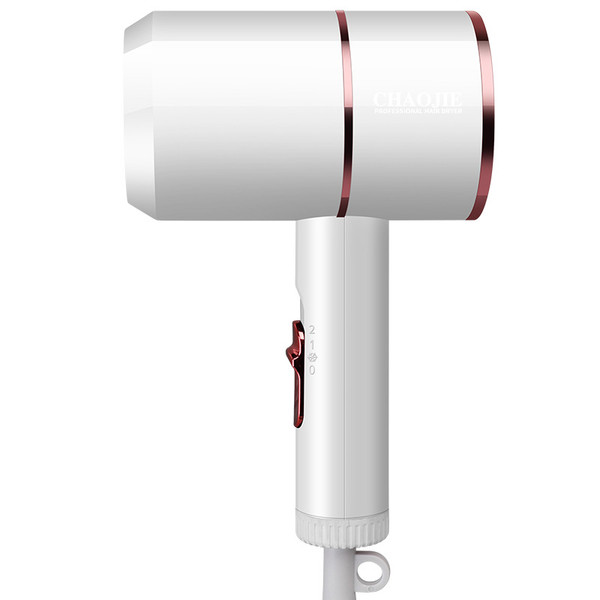 CH: UK, Color: White - Hair Dryer Blow Household Electric Hairdressing Blow Adjustment Air Dryer Co Q119-CJJZJYGR00147-UK-White