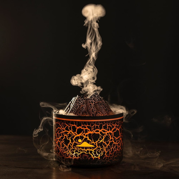 Aromatherapy Diffuser 180ml Ultrasonic Aromatherapy Humidifier USB Flame Aromatherapy Machine with  K484-FQZHE_LQJ5V6V7
