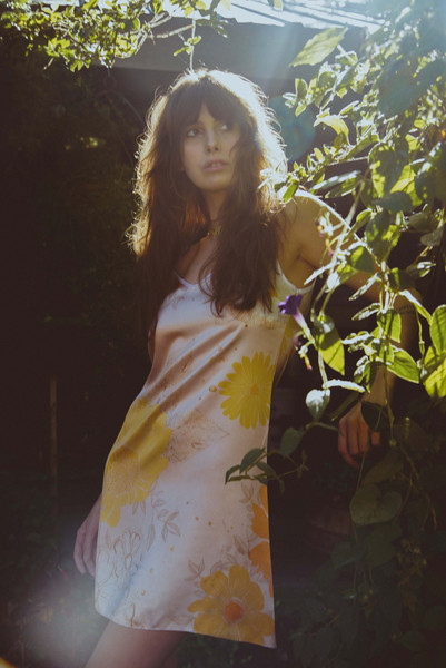 Vela Silk Dress- Flower Constellation T575-V0671371277