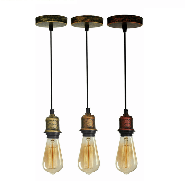 Pendant Light Kit Cord Hanging Light Socket Lamp Holder E26~1122 T575-S0671386544