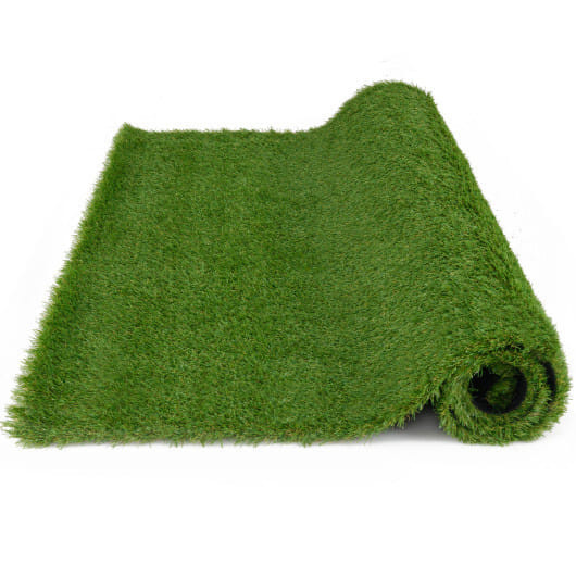 Indoor Outdoor Synthetic Turf Mat with Drainage Holes-M - Color: Green - Size: M D681-GT4304-M