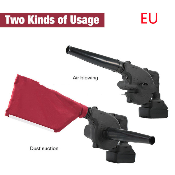 style: B, power: EU - Lithium Battery Wireless Charging Hair Dryer Blowing And Sucking Dual Use Q119-CJYL109594202BY