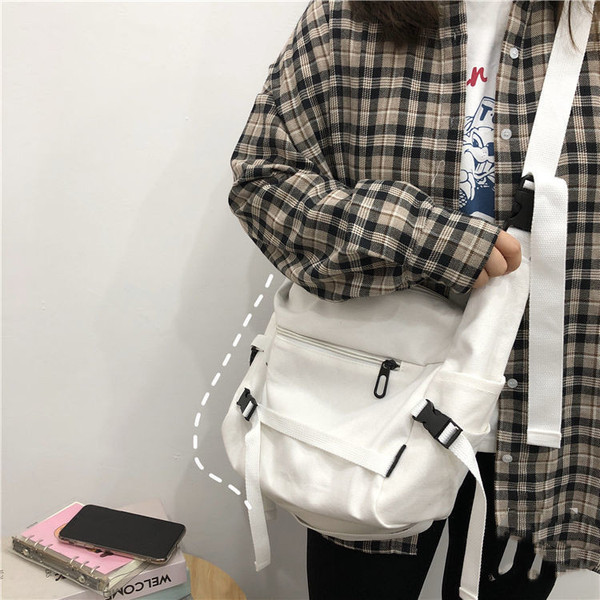 style: B - Ins Japanese Harajuku Dark Fan Can Tooling Canvas Bag Female Korean Wild Pure Color Stud Q119-CJNS111677202BY