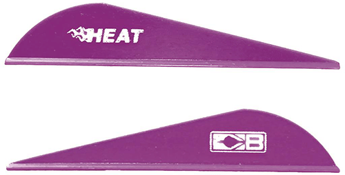 Bohning Heat Vanes Purple 36 pk. R557-85223