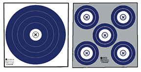 Maple Leaf Target Face NFAA Double Sided Indoor 100 pk. R557-63185