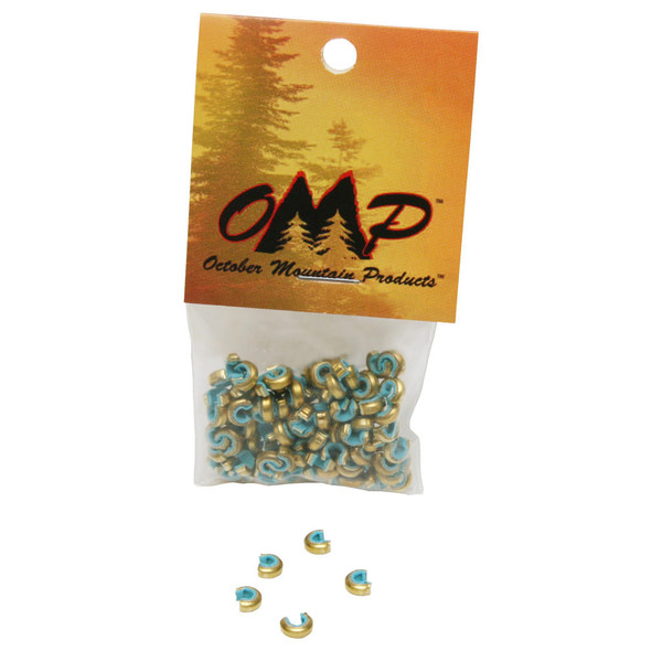 October Mountain Nock Sets Target Blue 100 pk R557-1811