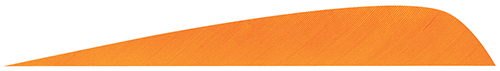 Gateway Parabolic Feathers Orange 4 in. RW 12 pk. R557-77400