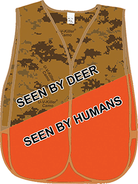 Atsko U-V Killer Treated Vest Blaze Camo R557-66329
