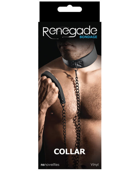 Renegade Bondage Collar - Black X615-NSN-1192-13