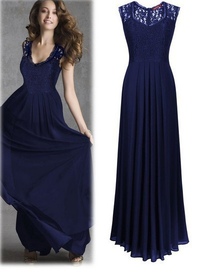 Lace floor dress sleeveless sexy dress Q119-CJNSSYLY01303