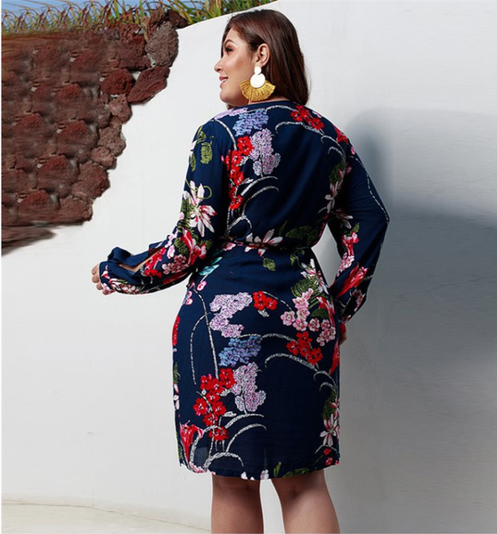Color: Royal blue, Size: 4XL - Beautiful Bouquet Q119-CJNSSYLY02010-Royal blue-4XL