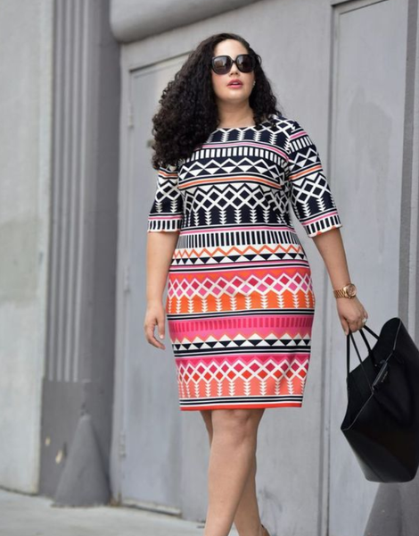 Diamond print fashion large size women's clothing Q119-CJNSSYLY02037