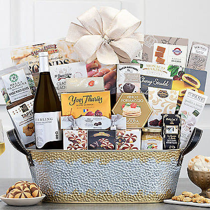 Sterling Vineyards Chardonnay: Wine Gift Basket Z954-WC-782