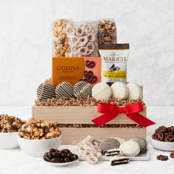 Crunch Time: Sweet Snacks Gift Crate Z954-GC-5685
