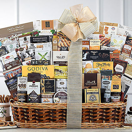 Magnificent Munchies: Gourmet Gift Basket Z954-WC-588
