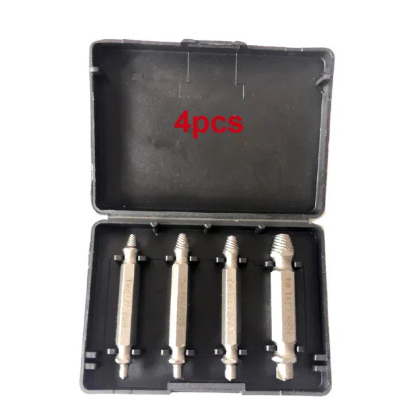 Color: Blue - Broken Double Head Screw Extractor Sliding Thread And Broken Wire Remover 4341 Hexago F640-12000030460226982