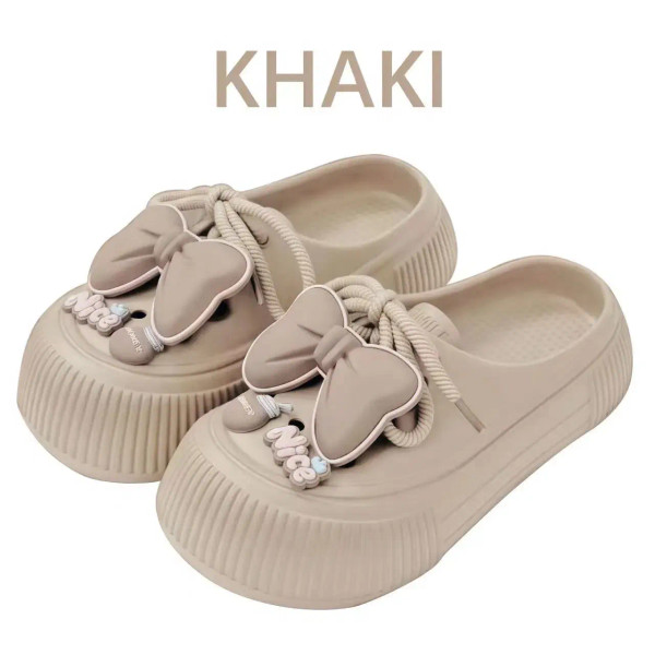 Color: Blue, Shoe Size: 21 - New Sandals DIY  Platform Sandals for Women 2024 Summer Thick Sole Bea F640-12000040565552267
