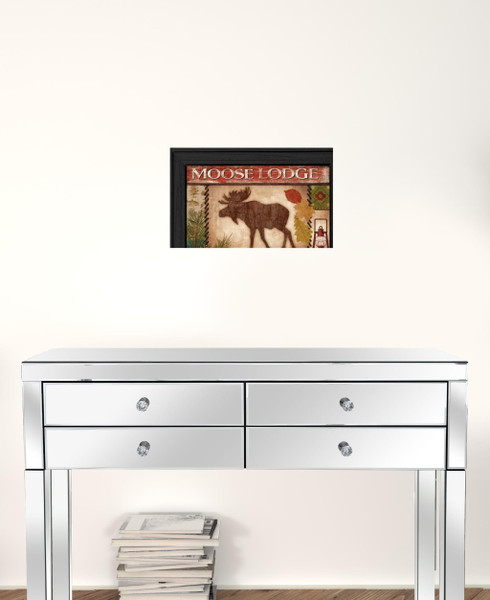 Set Of Two Lodge I Black Framed Print Wall Art N270-405675