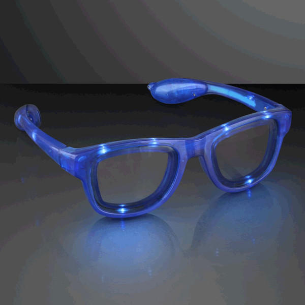 Blue LED Nerd Glasses A706-85073