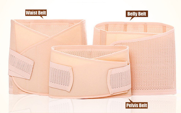 Size: XXL - 3in1 Belly/Abdomen/Pelvis Postpartum Belt Body Recovery Shapewear Belly Slim Waist Cinc Q119-CJNSFSYD00022-XXL