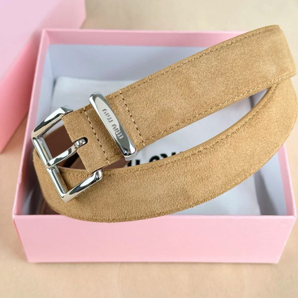 Color: black, Belt Length: 115CM - High-end Gift Simple and Elegant Suede Handmade Belt Metal Buckl F640-12000049103471374