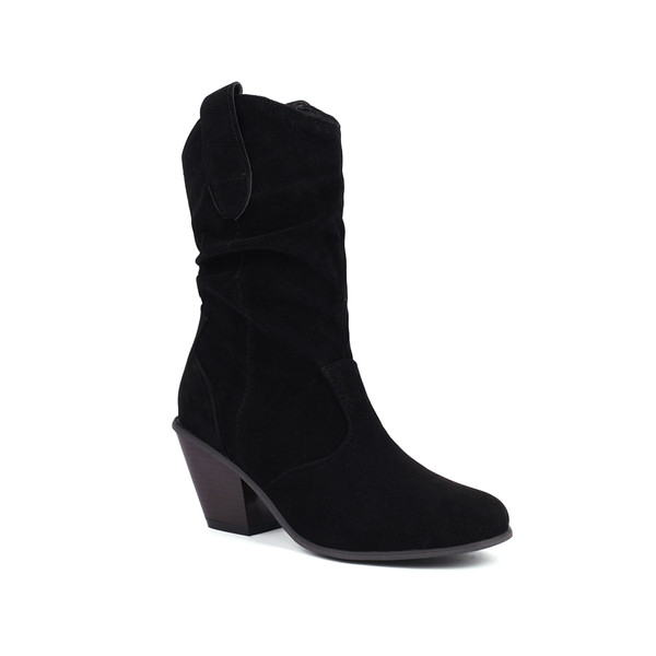 Color: Black, Size: 43 - Women's New Short Fashion Stylish Boots Q119-CJNS208062210JQ