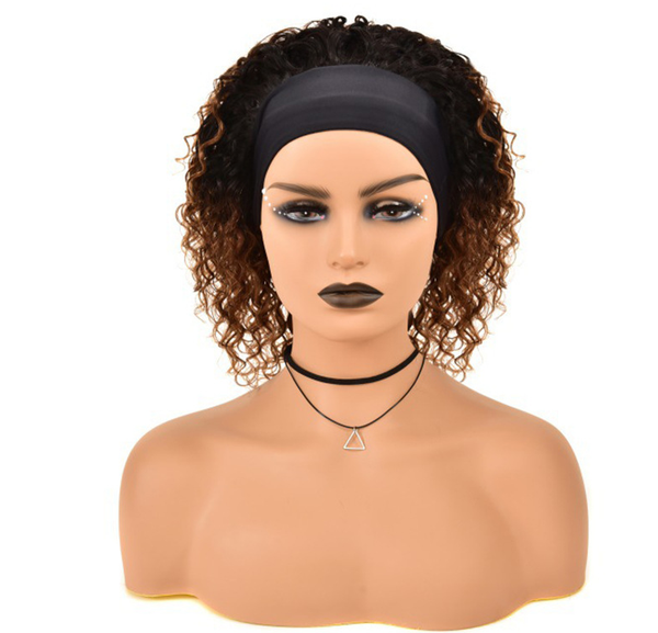 Color: Twenty inches - Reality Wig Hair With Headgear Q119-CJZR121486907GT