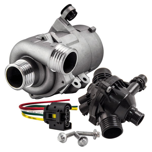 Water Pump & Thermostat For BMW 128i 328i 2007-2012 528i 2008-2010 11517586925 T575-S0671276612