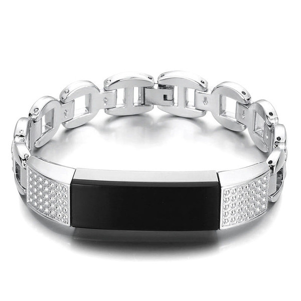 Replacement Stainless Steel Bracelet Metal Watch Band for Fitbit Alta C122-1216684