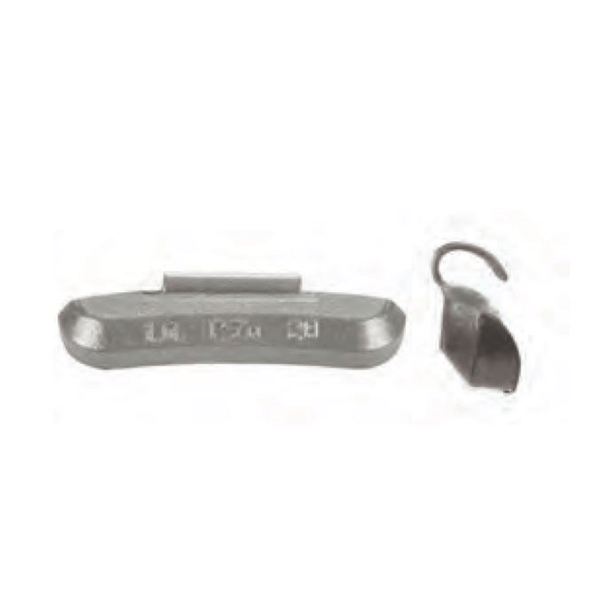 Wegmann Automotive 1.5 oz Zinc Coated Clip-on PZ Black Series Wheel Weight (Box of 25) T398-PWWP150Z