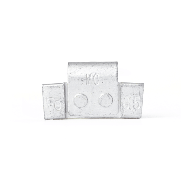 Tire Mechanic's Resource 0.5 oz MCFE Series Steel Clip Wheel Weight (Box of 50) T398-TMRMCFE050