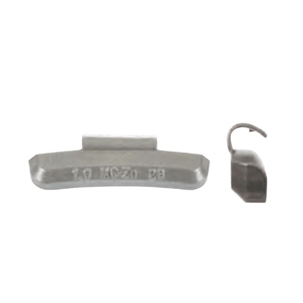Wegmann Automotive 0.5 oz Zinc Coated Clip-on MCZ Yellow Series Wheel Weight (Box of 25) T398-PWWMC050Z