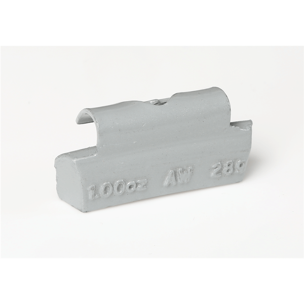 Plombco 1.00 oz AW style Plasteel clip-on weight T398-PLO10536