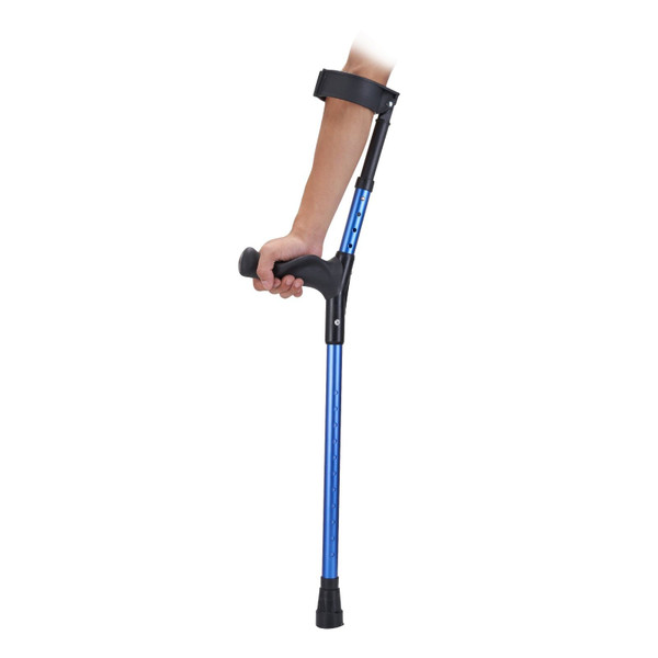 Forearm Crutches for Adults, 11-Level Height Adjustable Walking Crutches with 4-Level Upper Cuff, L E415-QBGZPVCRTGCXUI84QV0