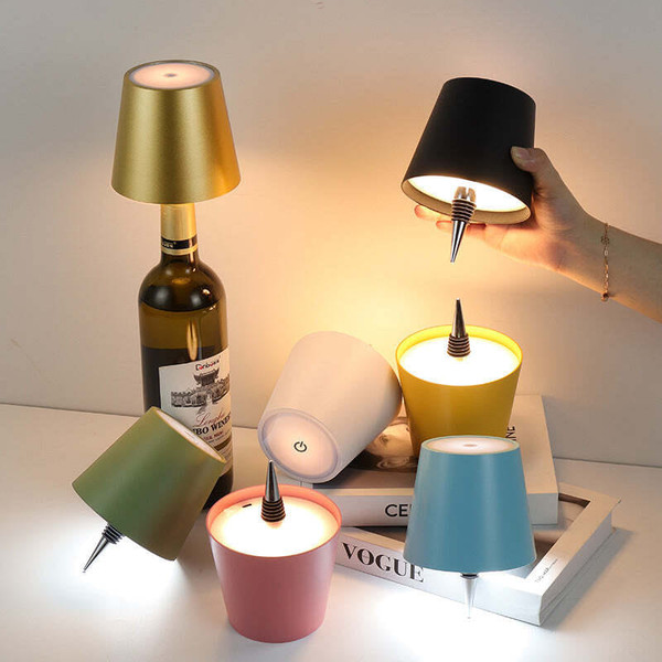 Color: SKY BLUE - Napa Glow LED  Ambient Wine Bottle Lamp Instant And Rechargeable K290-51995486421265