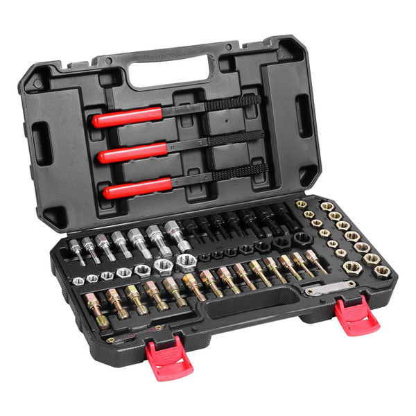 61-Piece Thread Chaser Set, UNC UNF and Metric Thread Restorer Tool, Rethreading Tool Kit with 28 T E415-LWCXTZGYZ61PQ0GQLV0