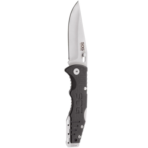SOG Salute Mini- Bead Blast G10 Handle  3.1" Folding Knife M119-FF1001CP