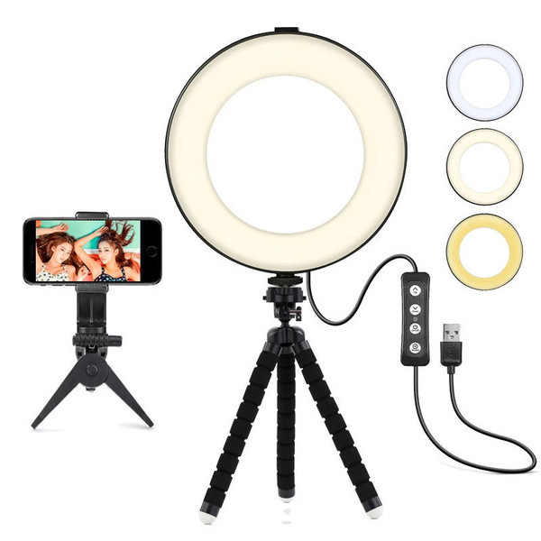 Photography Dimmable LED Selfie Ring Light Q119-CJXFJTTY00152