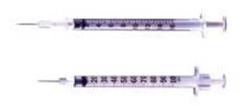 Syringe 3cc 22g 3/4  Bx/100 B731-BD9569