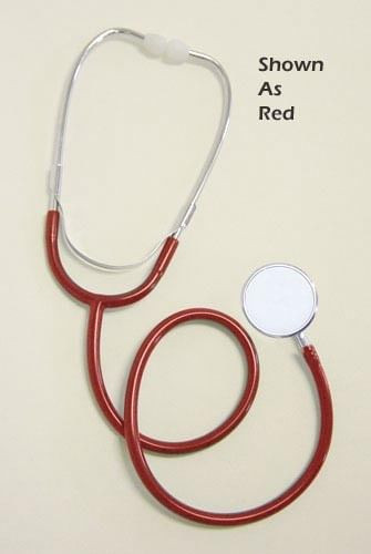 Single Head Nurses Black Stethoscope B731-4024BLK