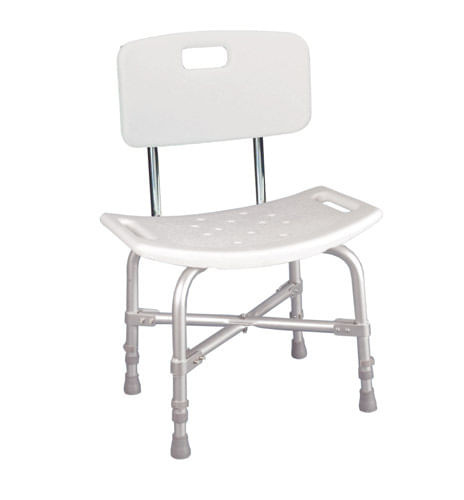 Bath Bench - Heavy Duty With Back  Bariatric (KD)  Each B731-1154F