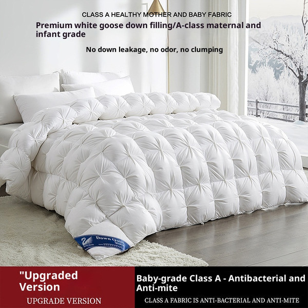 Color: Urban White, Size: 200x230cm 4KG - Thickened Warm Winter Duvet Insert Q119-CJYD257096531EV