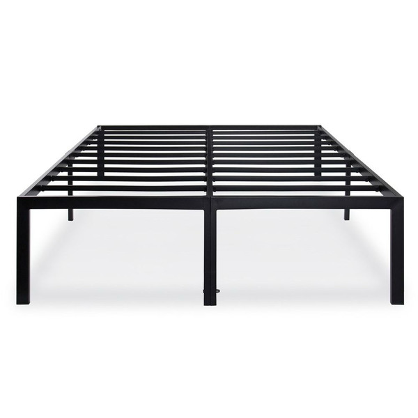 King 18-inch High Rise Heavy Duty Black Metal Platform Bed Frame Q280-KIBFET47326951